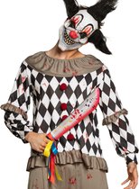 Boland - Machete Horror clown (53 cm) - Volwassenen - Unisex - Clown - Halloween accessoire - Decoratie - Horror