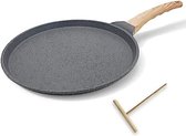 Gratyfied - Pancake maker - Crepe maker - ‎900 Gram - 25 cm/Zwart