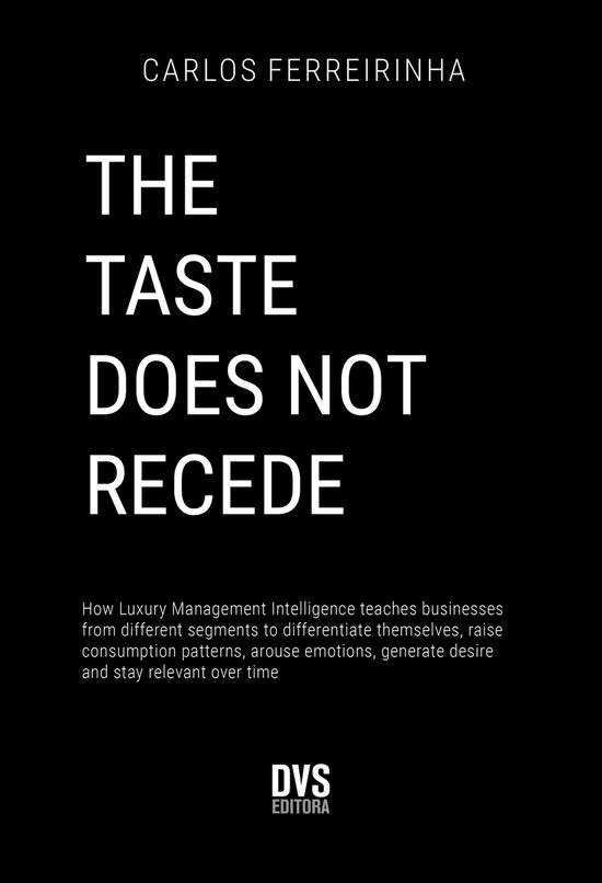 THE TASTE DOES NOT RECEDE - cover