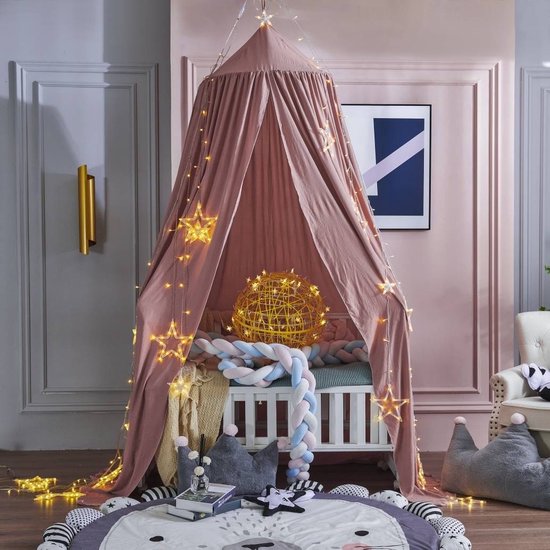 IL BAMBINI - Grote Baby Klamboe voor Babykamer - Babybedje - Bean Paste - Polyester — afbeelding 5