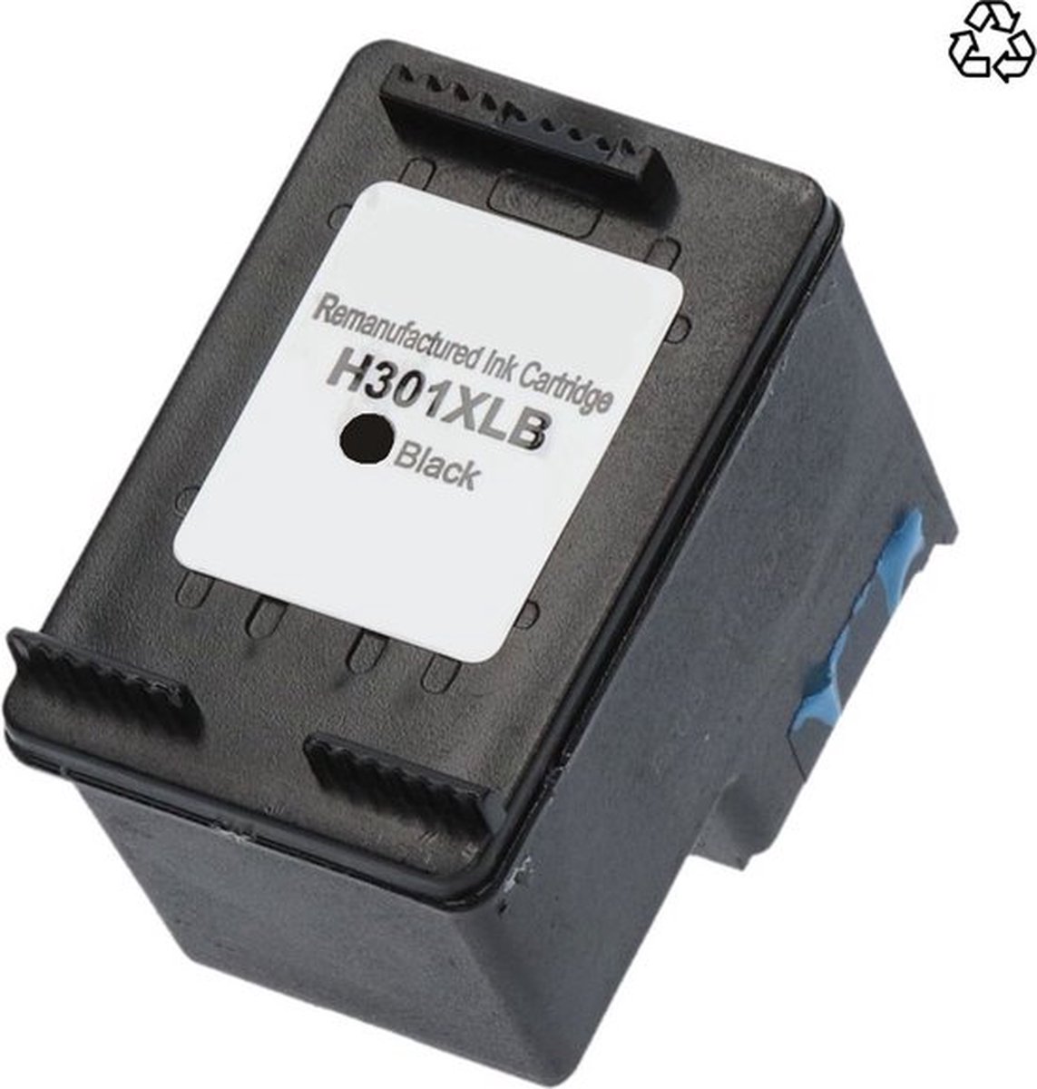 Inktcartridges 1x Zwart Geschikt voor HP 301 / 301XL