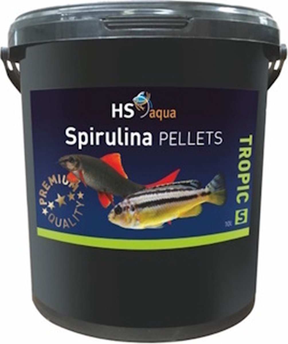 HS Aqua Spirulina Pellets S 10L