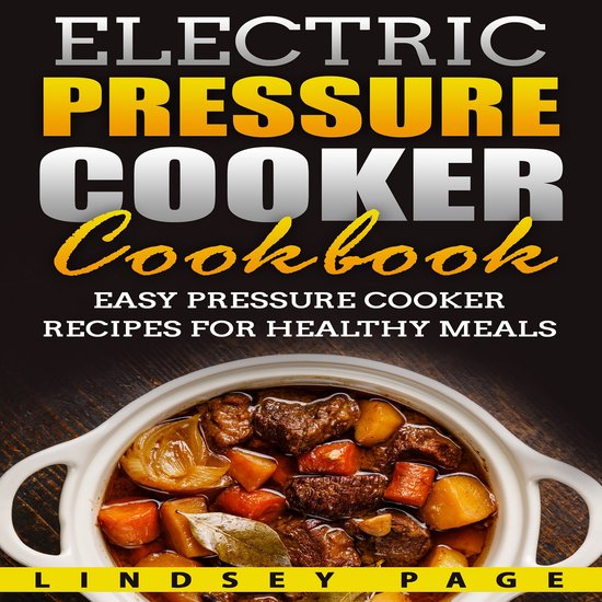 Electric Pressure Cooker Cookbook - cover