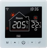 Slimme WIFI Thermostaat voor Vloerverwarming met Programmeerbare Wekelijkse Functie Touchscreen LCD 3A