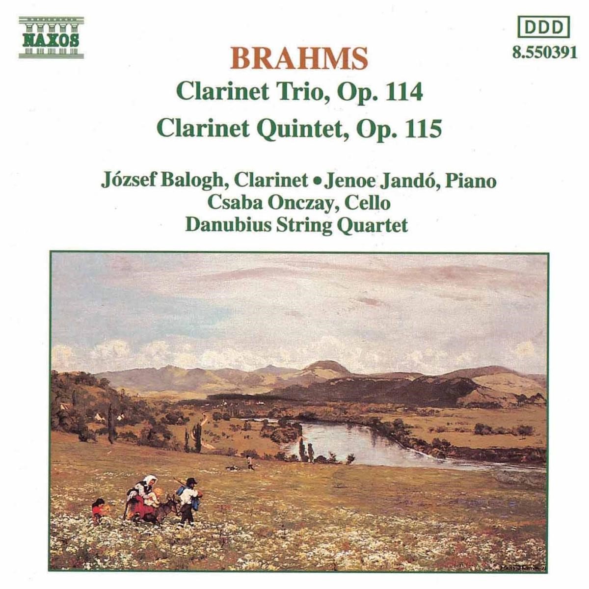 József Balogh, Danubius String Quartet - Brahms: Clarinet Trio & Quintet (CD)