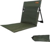 opvouwbare kampeerstoel - strandstoel - picknicken - groen