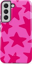 BURGA Telefoonhoesje voor Samsung Galaxy S22 - Schokbestendige Hardcase Hoesje - Let's Go Party