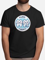 Floss Today - T Shirt - Cute - Adorable - Cutie - Sweet - Schattig - Lief - Cute - Knuffelbaar