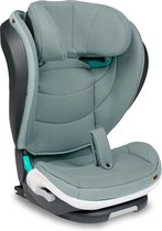 BeSafe iZi Flex Fix 2 i-Size - Stoelverhoger - Stoelverhoger auto - Kinderzitje - Zitverhoger - 100-150cm - Sea Green Mélange