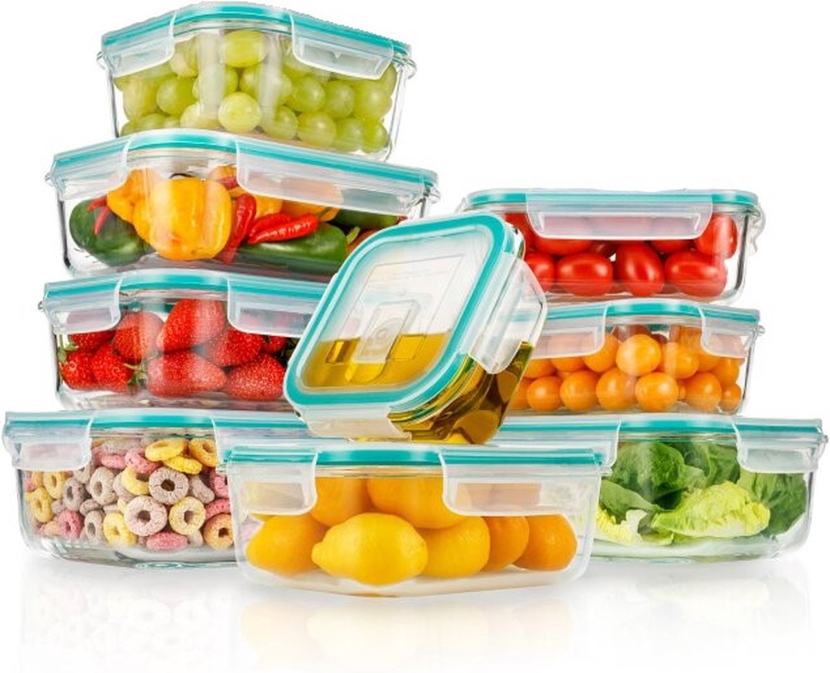 Sänger - voedselbewaarcontainers - set van 9 glazen