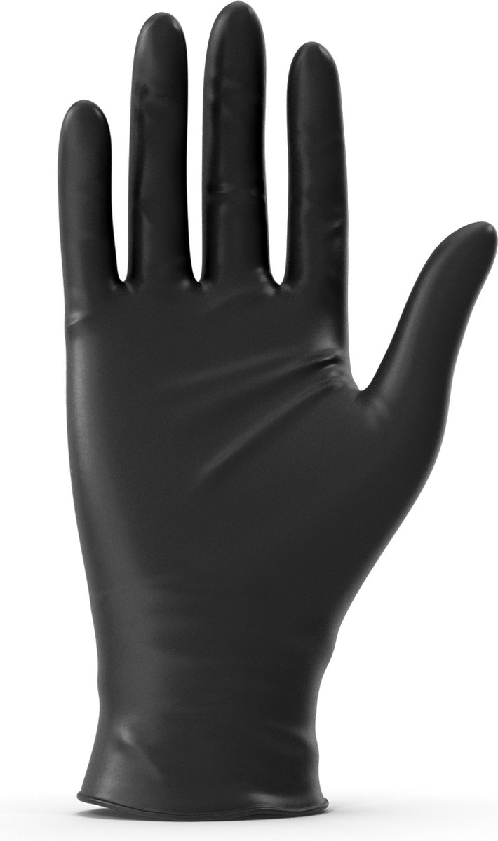 Medizay Wegwerp Handschoenen Nitril 100 stuks Zwart Poedervrij Latex vrij Maat S