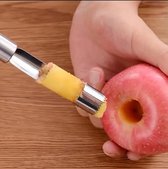 AliRose - Klokverwijderaar Appel - AppelBoor - RVS - Gemakkelijk De Klok Verwijderen - Kitchen Tools - Gadgets - Appel Boor