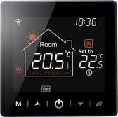 WIFI Verwarmingsthermostaat - Slimme Thermostaat Touch Screen Kamerthermostaat Intelligent voor Gas Water Heater Vloerverwarming Compatibel met Alexa Google 3A