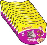 Whiskas Crunch Snacks - Kattensnoepjes - Gevogelte - 10 x 100g