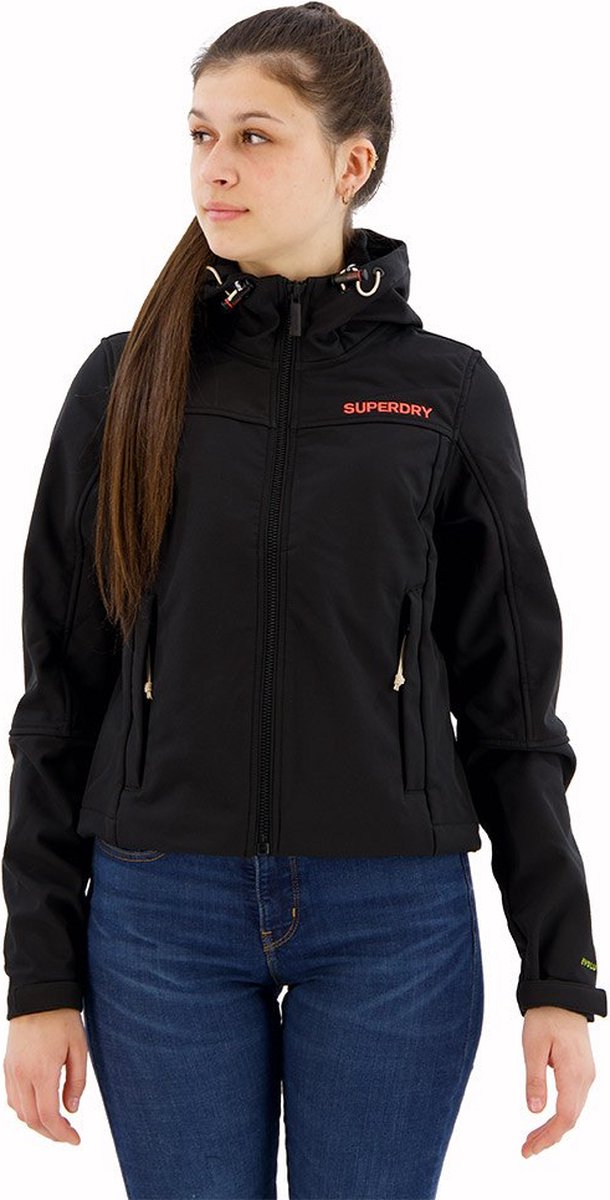Superdry - Softshell trekkerjas met capuchon - Dames