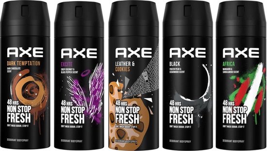 AX Deodorant Spray MIX Africa Dark Temptation Collison