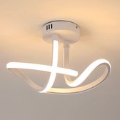 Delaveek-Moderne LED Aluminium Plafond Light-24W 2700lm- Wit -Warm 3000K