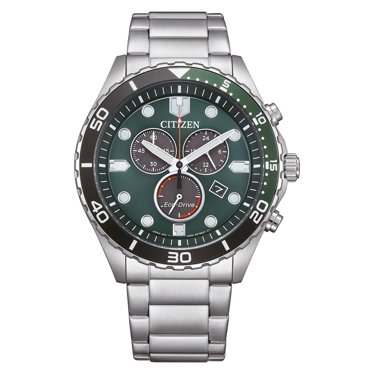 Citizen OF Sporty Aqua AT2561-81X Horloge - Staal - Zilverkleurig - Ø 43 mm