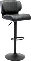 Rootz verstelbare draaibare barkruk - tegenkruk - roterende stoel - PU-leer - ergonomisch ontwerp - eenvoudige reiniging - in hoogte verstelbaar - 44,5 cm x (89 cm - 109 cm) x 41 cm