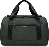 Handbagage 40x20x25 Onder-stoel cabine tas Reizen handbagage tas Holdall Tas Draagtas Overnachting voor vrouwen en mannen Gerecycleerd PET Eco Vriendschappelijk(Grijs)