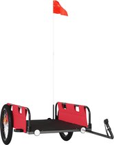 vidaXL-Fietstrailer-oxford-stof-en-ijzer-rood