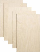 Betula Berken Multiplex 3 MM - A3 - 50 Stuks - 297 x 420 MM