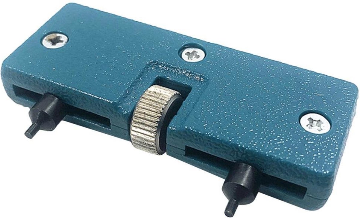 Universele Horloge Opener - Horlogekast opener - Horloge Gereedschap - Verstelbaar - Blauw - LOUZIR