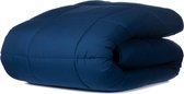 Zelesta® Wonderbed Navy 240x200cm - Dekbed zonder overtrek - 30 dagen proefslapen - Wasbaar hoesloos dekbed - Bedrukt dekbed - Dekbed met print - All Year Winterdekbed & Zomerdekbed