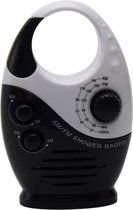 Waterdichte douche-radio met instelbaar volume AM-FM-luidspreker badkamer draadloze radio met handgreep