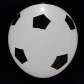 Festivez - 4x voetbal led ballon - EK voetbal versiering - voetbal - EK - WK - feestversiering - feestdecoratie -led ballon