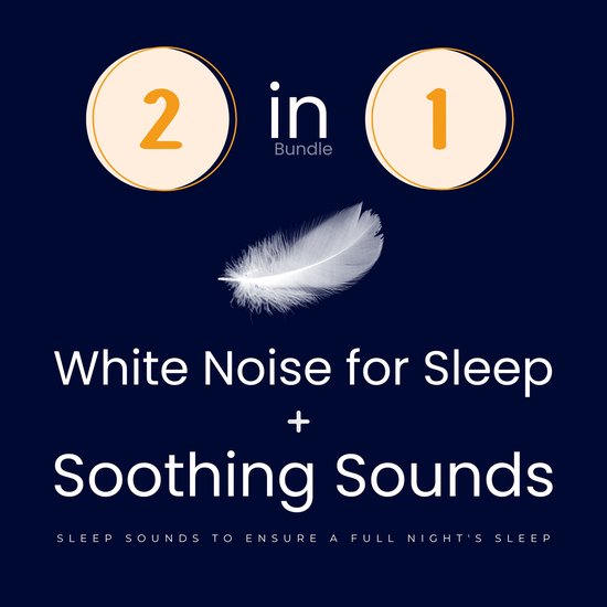 White Noise For Sleep + Soothing Sounds - cover