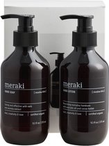 Meraki - Cadeaubox Simply Hand Care - Handzeep - Meadow Bliss - Handlotion - Handzeep - 2 x 275 ml