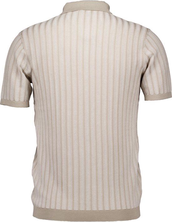 Gentiluomo K9110-285 Polo's & T-shirts Heren - Polo shirt - Zand - Maat L