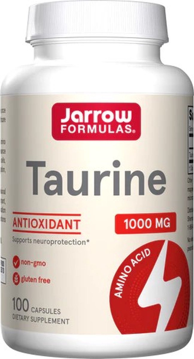 Goedkoopste Taurine 1000mg 100 capsules | Jarrow Formulas