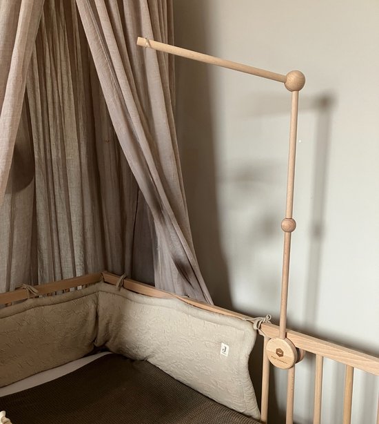 Baby Mobiel Houder Hout – Houten Boxmobiel – Babymobiel – Muziekmobiel