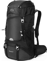 Sac à dos de randonnée 50L hommes femmes sac à dos de Trekking étanche Camping en Plein air voyage Sports avec housse de pluie sac à dos d'urgence