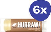 Hurraw Coconut Lippenbalsem (6x 4,3gr)