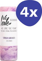 We Love The Planet Lovely Lavender Deodorant Stick (4x 65gr)