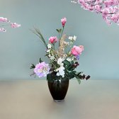 Seta Fiori - zijden boeket - Plukbloemen - Kunst bloemen - 14 stelen - doe-het-zelf boeket - DIY -
