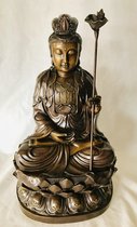 Boeddha Samantabhadre brons 40x25cm beeld van een zware kwaliteit brons .7KG! Uitstekende afwerking /handgemaakte