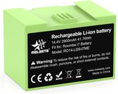 Melasta vervangingsaccu, batterij, Li-ion, 2900mAh 14,4V batterij voor iRobot Roomba e en i-serie i7/i7+ i4/i4+ i3/i3+ e5 e6 i7158 i7550 i755020 7150 7550