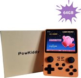 Powkiddy RGB20S 64GB Opslag - Retro Handheld Console - Oranje