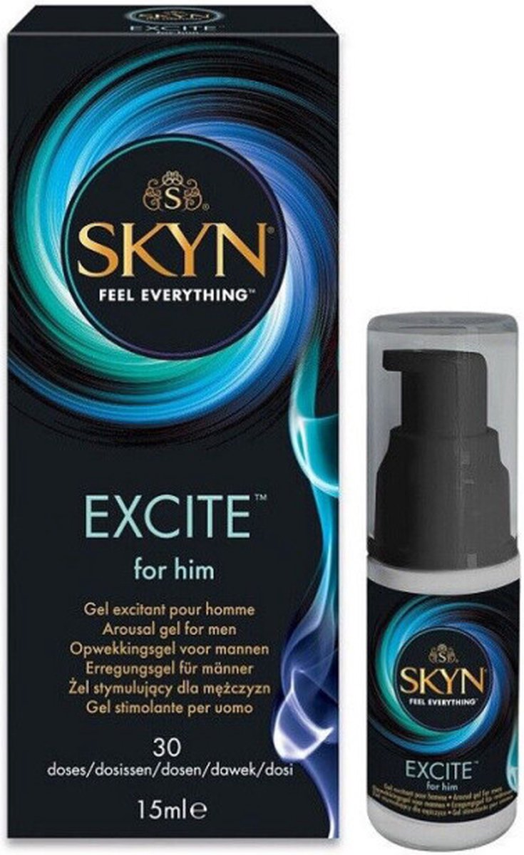Goedkoopste Skyn Excite for him - stimulerende gel voor mannen - 15ml