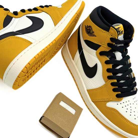 Air Jordan 1 High OG (Yellow Ochre) - Maat 42 | bol
