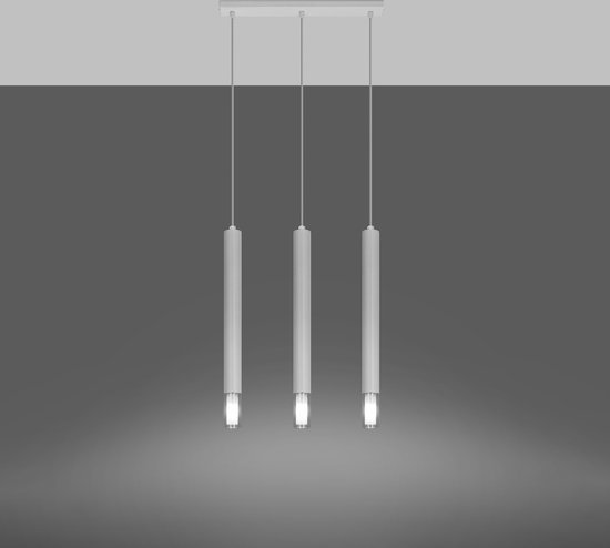 Hanglamp Wezyr 3-Lichts Wit - Giga Meubel