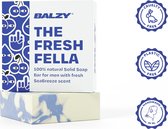 BALZY FreshFella Zeep Bar Mannen - Gezicht en Lichaam - Natuurlijke en Organische Zeep 120 g