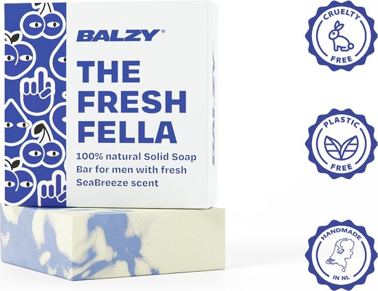 BALZY FreshFella Zeep Bar Mannen