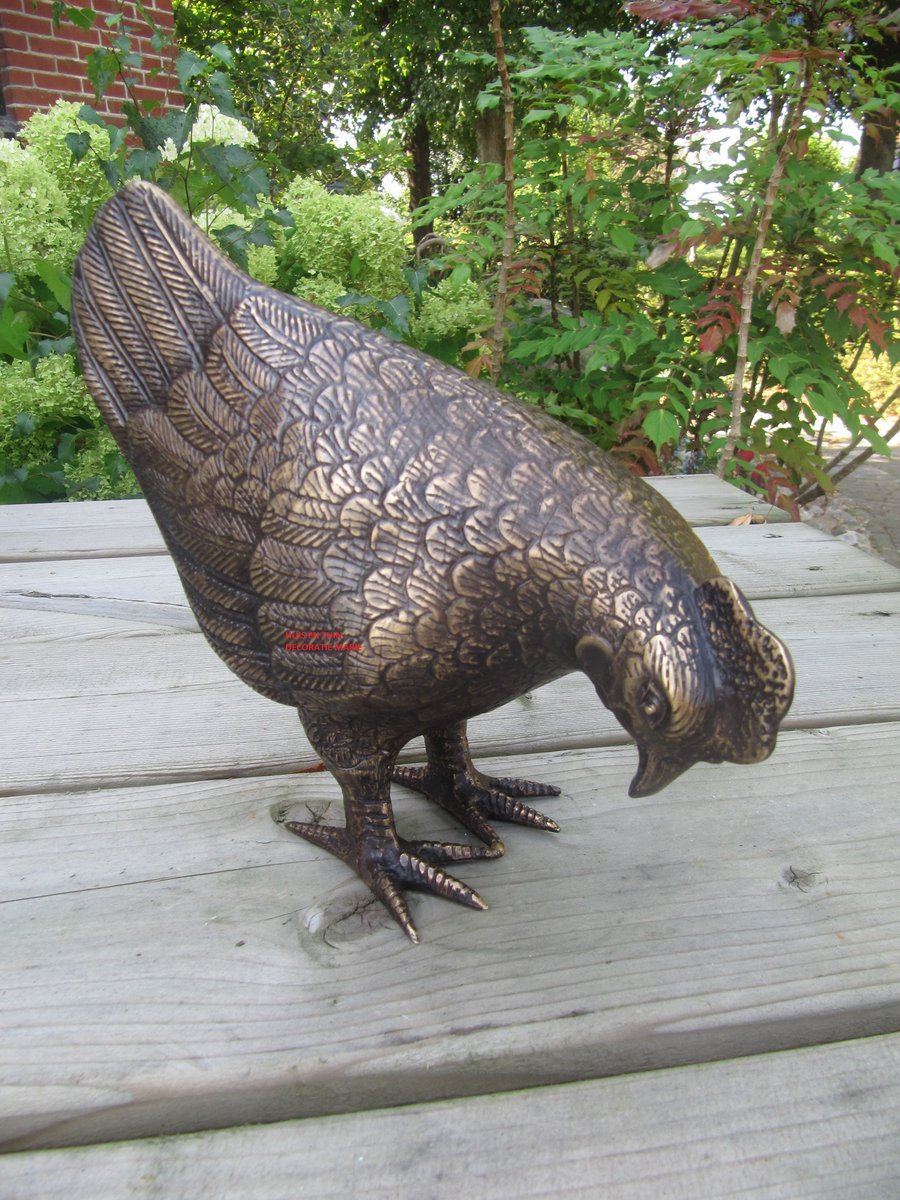 BLSYHDH Haan Tuin Standbeeld Decor, Kip Yard Art Home