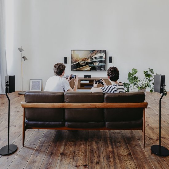 Teufel CONSONO 35 CONCEPT Surround Power Edition 5.1 set - Speelklaar compleet 5.1-systeem voor echte surround sound bij games, films en muziek, CONCEPT 8 subwoofer met 200 mm woofer voor diepe bas tot 33 Hz , zwart van Teufel — afbeelding 2