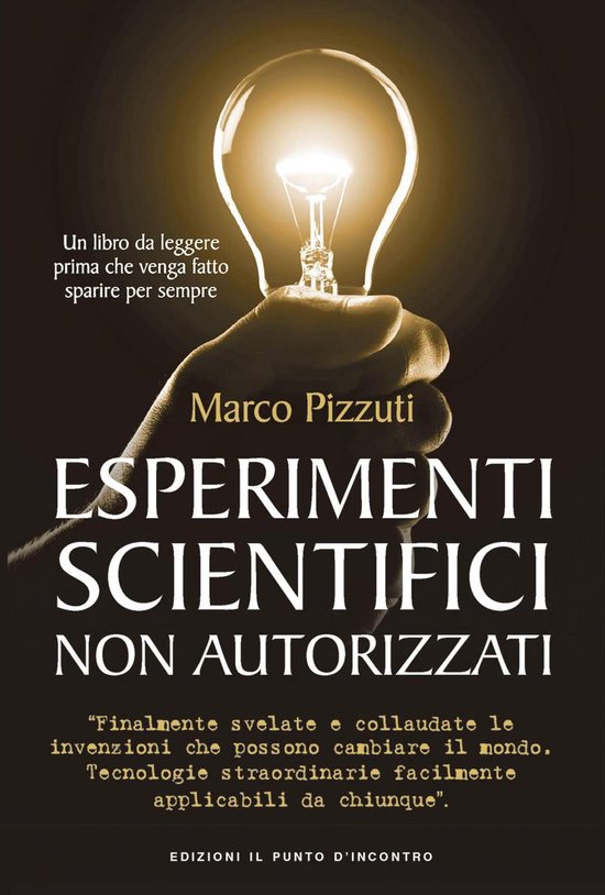 Esperimenti scientifici non autorizzati - cover